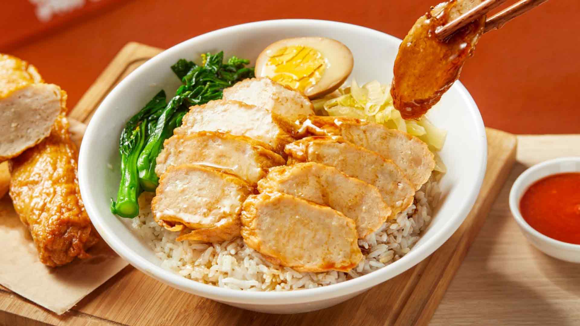 非遗传承肉卷饭